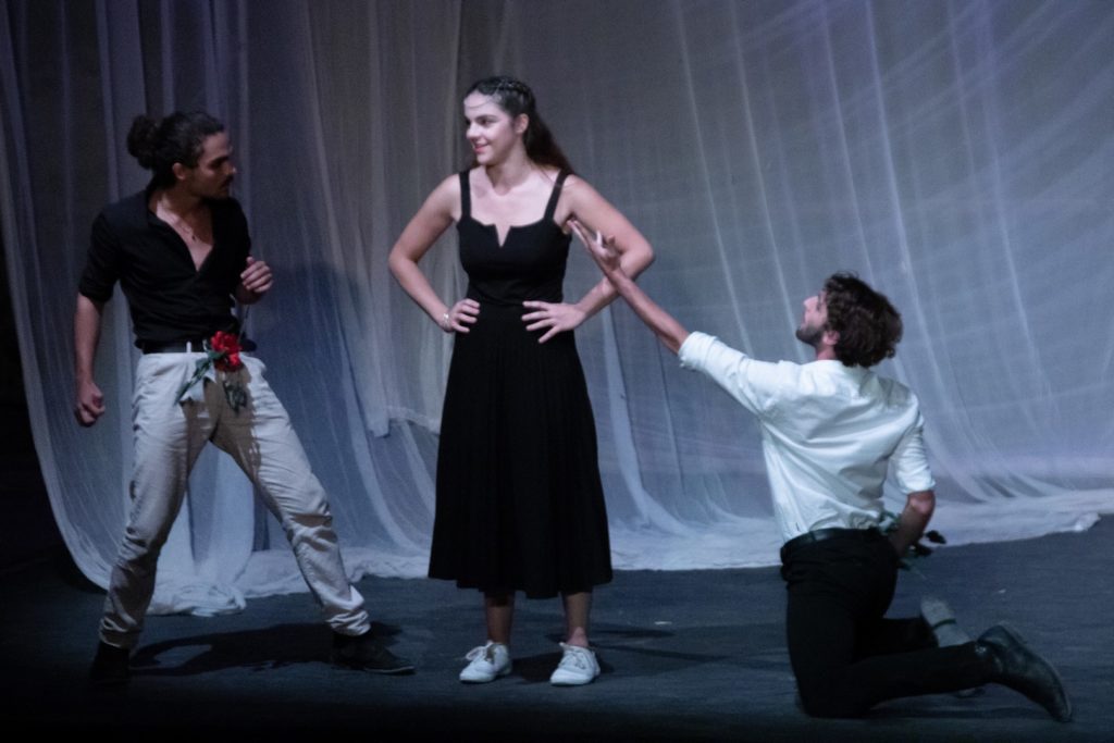 Héléna, Lysandre et Démétrius