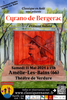 "Cyrano de Bergerac" à Amélie les Bains