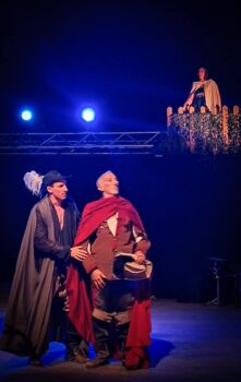 La scène du Balcon, Cyrano, Roxane, Christian